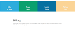 Desktop Screenshot of bielik.org