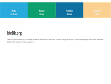 Tablet Screenshot of bielik.org